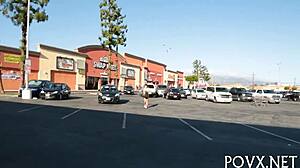 Zoe Foxx feels intense pleasure in rough POV fucking and blowjob