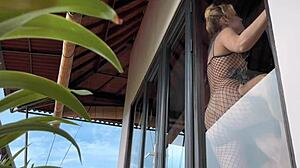 cute teen 18+ step sister kaia martin gives sloppy pov blowjob with ahegao!