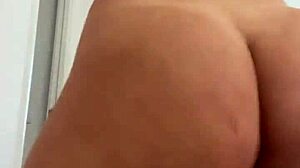 Feeling so hot dancing naked with plug in ass.