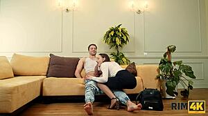 asian slut big tits hairy bush swallows cum!