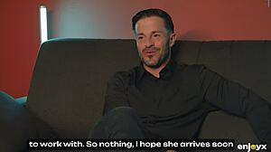 Watch The Young Brunette Strip Naked In Homemade Striptease!