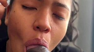 Amateur Couple's POV Blowjob with Huge BBC by Nysdel