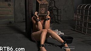 busty milf olga was riding her bright pink vibrator hard in this amateur video