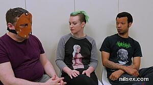 This naughty kitten gets brought to asshole asylum for awkward bdsm anal treatment. 😼🏥