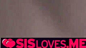 Annika Eve Plays with Stepbro's Cock