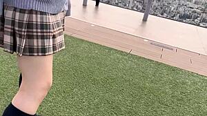 日本人ティーン萌花の天然おっぱい中出し自家製ハードコア