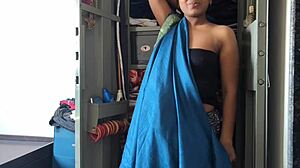 Two cocks pound her tight pussy in double penetration!