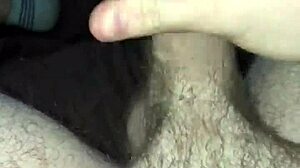 Cumshot on Socks with Intense Cum Release!