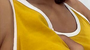 Does this petite babe want a monster cock in her tight pussy?