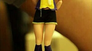 Hey, batgirl doll tied up in cum shower 😈 footjob blowbang pov fun