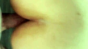 Couldn't resist her naked ass in the kitchen? Taken to pound town!