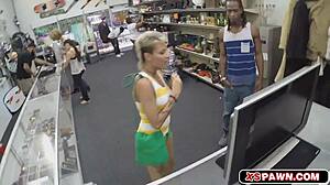 Petite Teen Babe's Pussy Banged Hard