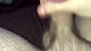 Cumshot on Socks with Intense Cum Release!