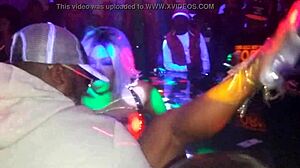 cherise roze stripping at queens super lounge halloween party in philly pa on 10 31 15