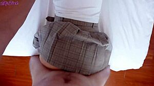 teacher cums inside beautiful blonde college girl with big pussy after class 😱