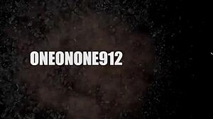 Ebony strip girl bent over for hard anal fucking with dildo at nightclub.