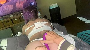 playtime again with a hot shy girl talking care of me