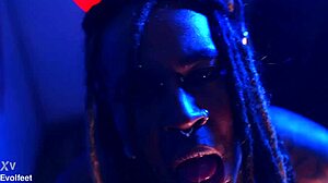 lick my heels while i dominate you