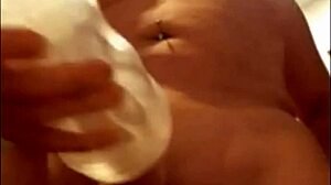 Cockblower Receives Cum Tribute, Covered in Cum