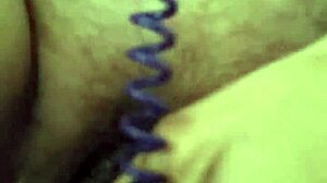 Dildo after creampie very gooey