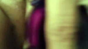 Dildo after creampie very gooey