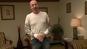 Blonde hottie Jasmine Jolie sucks and fucks in various positions with a big cock.