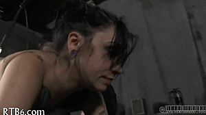 Cute girl tied for punishment