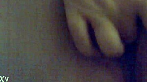 Girlfriend fingering friend during masturbation session