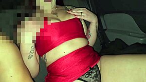 Barbara Fartura Bent Over In Car Doggystyle