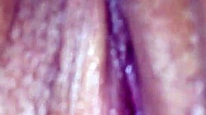 look at this super wet pussy babe