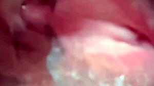 Amateur Wife's Shaved Pussy Wet After 170 Days