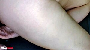 Neighbor watches my slut wife masturbate. Got horny and fucked her! 😏