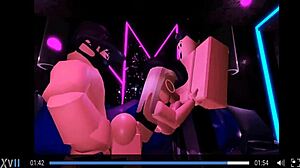 Intense fucking in roblox trio