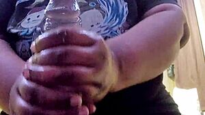 boyfriend tee v5 with huge monster cock and curvy boobs