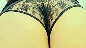 I fuck my wife in dress and lace panties