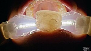 deranged rebel rhyder uh i mean filth loving girl gets frozen cum bukkake in garage punished