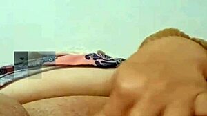 Colombian Housewife Enjoys Cucumber Play in Bedroom as Mature Latina Explores Food Fun