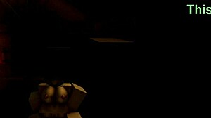 the roblox girl with big tits and ass gets fucked by a monster cock all night until daytime