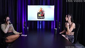 I love watching debora and vitoria's hot cast moments with bdsm and group fun