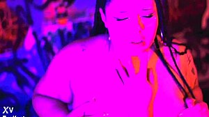 BBW kjæresters ville fotsex action!