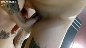 Feeling the stretch in my pussy with that monster cock, it's overwhelming and intense