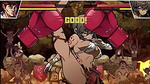 Watch this big ass girl get her tits sucked in fisting