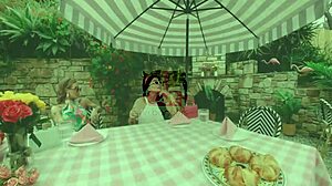 three horny wives in vr seduce you into a hot foursome at the club