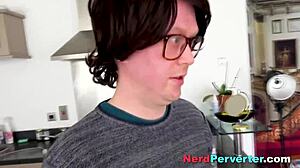 Sexy lady gives amazing deepthroat blowjob