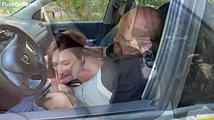 She Needs Public Ride Assistance From A Taxi Driver In Outdoor Setting