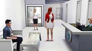 jessica rabbit visits the hospital in 3d animation part 1 with toy action