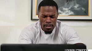 Big Tits Doll Leya Falcon Pleasing Jamie Knoxx's Cock!