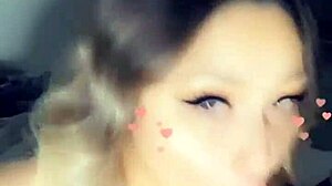 Blonde BBW stepmom sucks cock during quarantine lockdown.