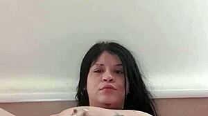 I touch myself intensely while watching you, papi, feeling so horny as a latina amateur