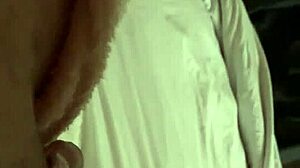 You want to suck my cock during this massage? asks the sexy milf friend to her buddy.